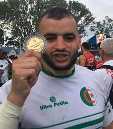 équipe nationales algérienne de rugby médaille
