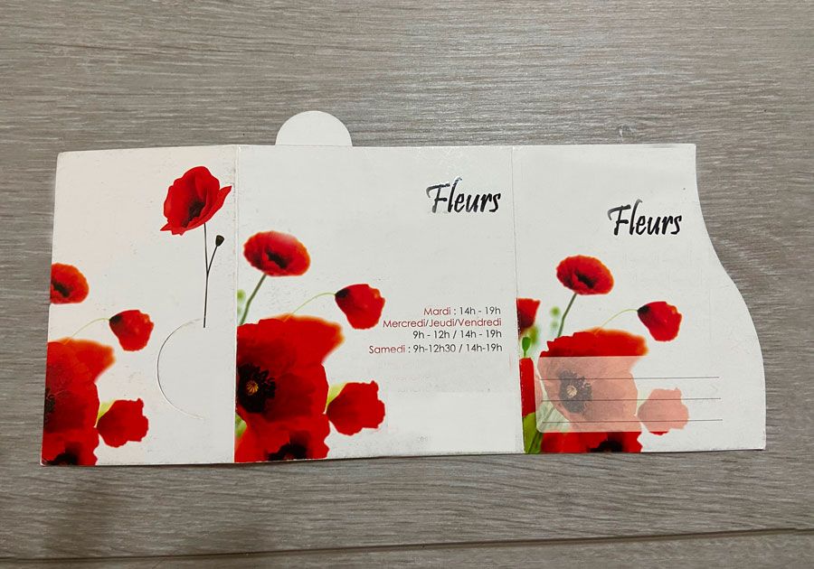 Cartes messages 2 ou 3 volets Cartes messages 2 ou 3 volets