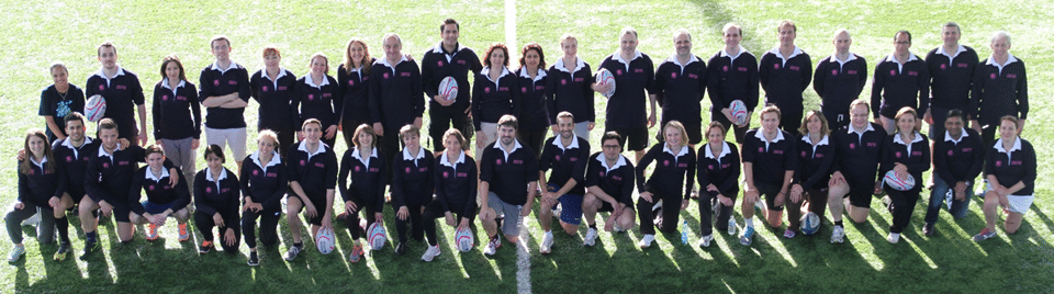 polos de rugby brodés pour la MAIF en séminaire à Marcoussis